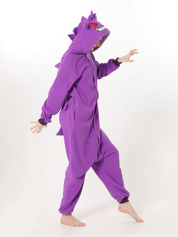 Spooky Purple Ghost Onesie