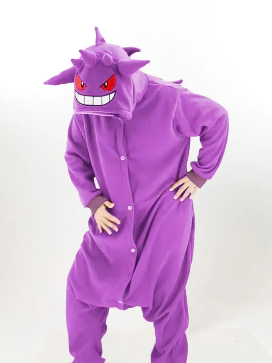 Spooky Purple Ghost Onesie