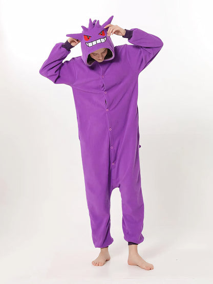Spooky Purple Ghost Onesie