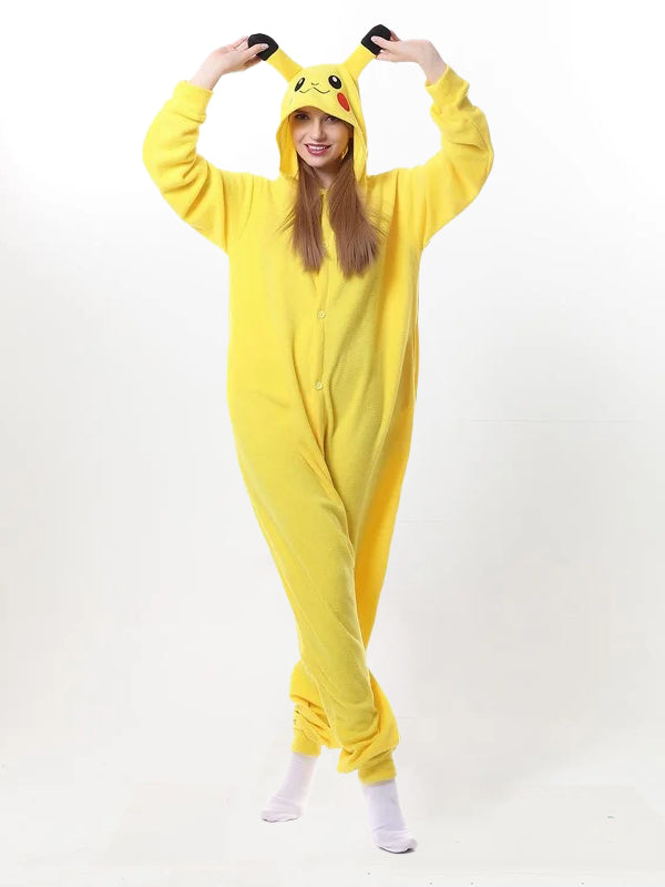 Yellow Electric Mouse Onesie